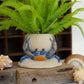 Ceramic Crab Planter (Min 2) By Kalalou | Planters, Troughs & Cachepots | Modishstore - 5