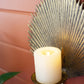 Antique Brass Palm Leaf Candle Sconce (Min 2) By Kalalou | Wall Decor | Modishstore - 3