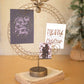 Round Wire Christmas Card Holder On A Stand (Min 2) By Kalalou | Holiday | Modishstore