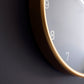 Black Faced Wall Clock With Metal Frame By Kalalou | Clocks | Modishstore - 2