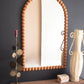 Wooden Ball Arched Mirror By Kalalou | Mirrors | Modishstore