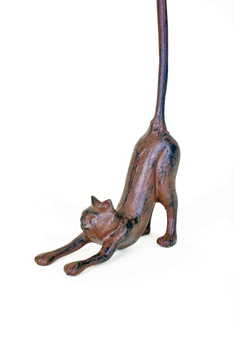 Cast Iron Cat Paper Towel Holder (Min 2) By Kalalou | Holiday | Modishstore - 4