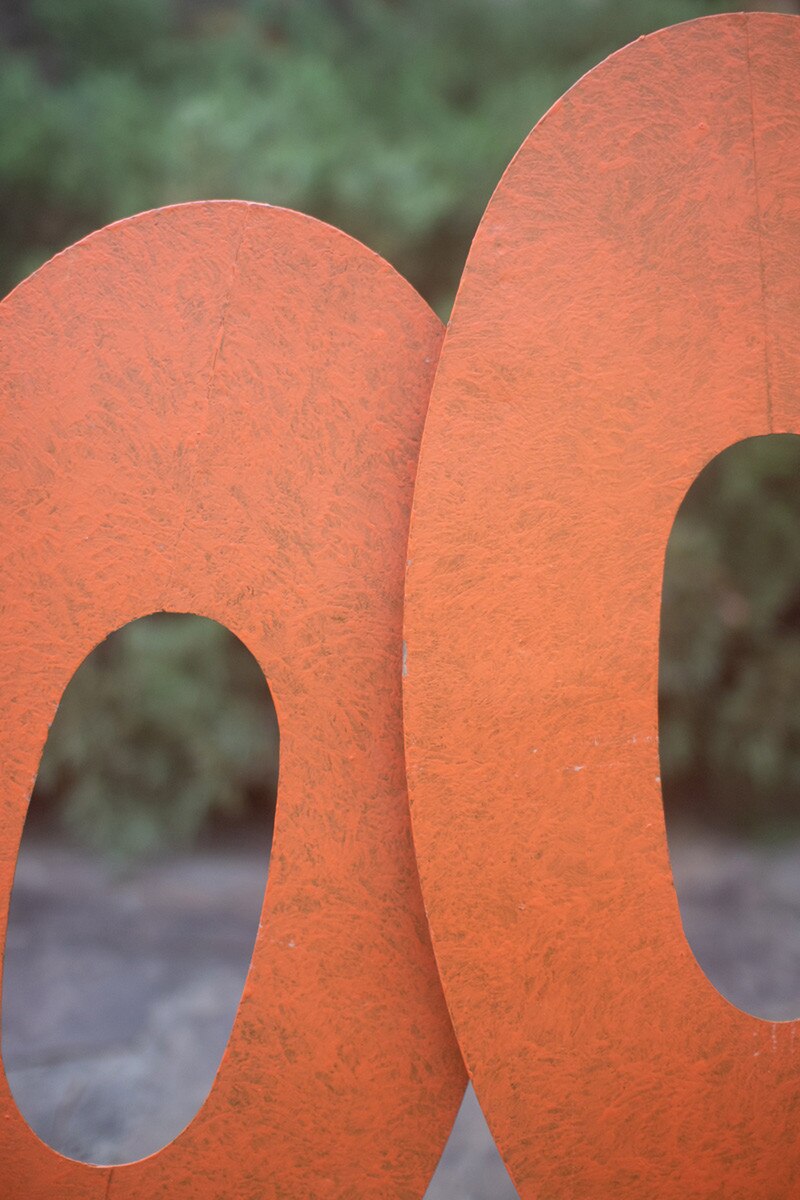 Painted Metal Halloween Boo Yard Stakes By Kalalou
