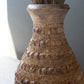 Set Of Two Carved Wooden Vases By Kalalou | Vases | Modishstore - 2