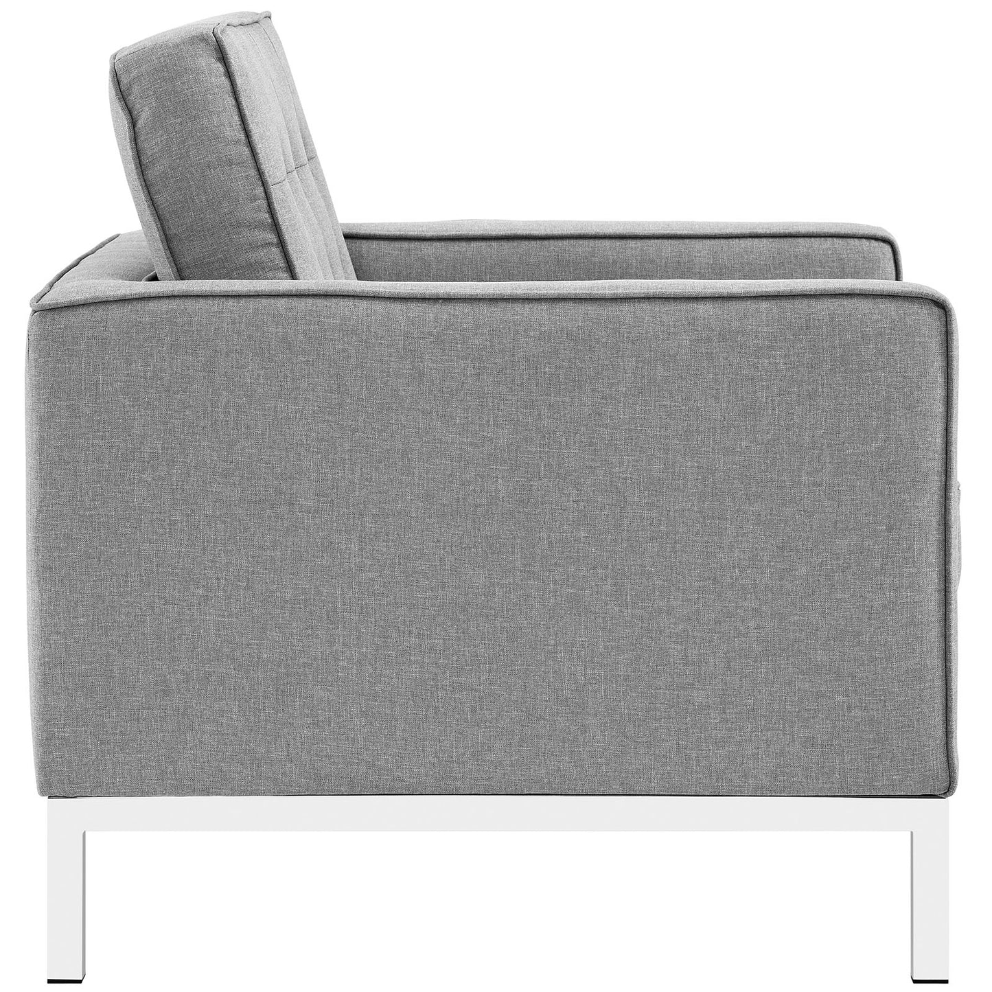 Modway Loft Armchairs Upholstered Fabric - Set of 2 - EEI-2440 | Armchairs | Modishstore - 18