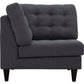 Modway Empress Upholstered Fabric Corner Sofa - EEI-2610