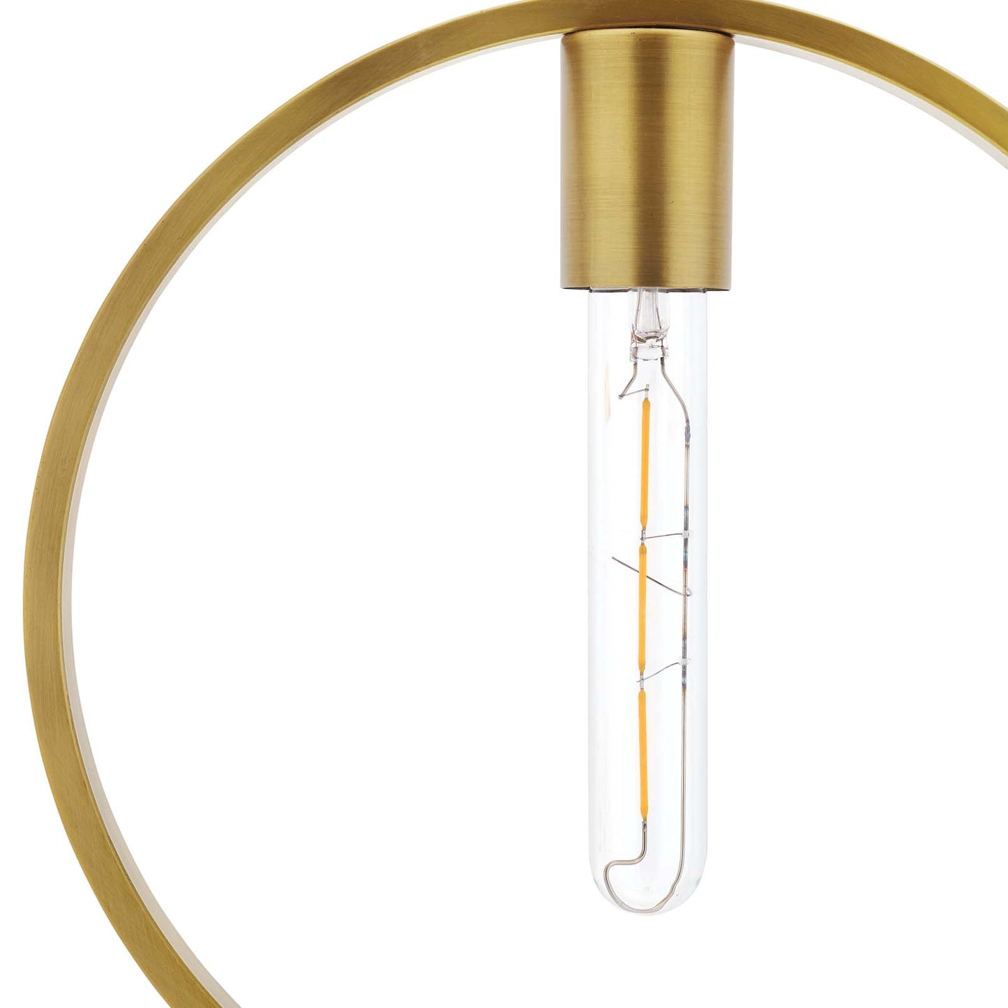 Orbit Brass Ceiling Pendant Light By Modway - EEI-3084 | Pendant Lamps | Modishstore - 4