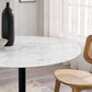 Modway Lippa 40" Round Artificial Marble Dining Table-EEI-3526 - EEI-3526