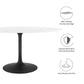 Modway Lippa 60" Oval Wood Top Dining Table - EEI-3539