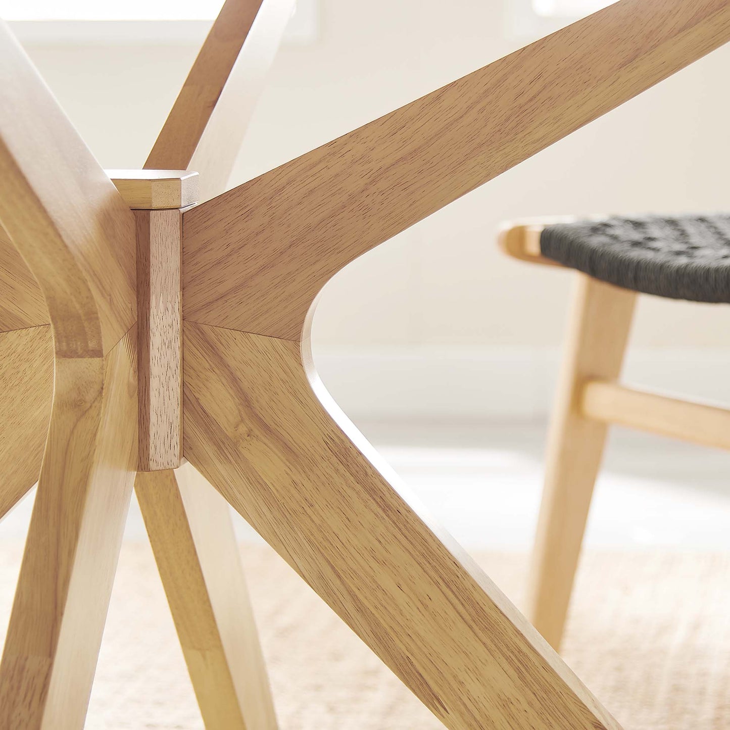 Crossroads 47" Round Wood Dining Table by Modway | Dining Tables | Modishstore - 7