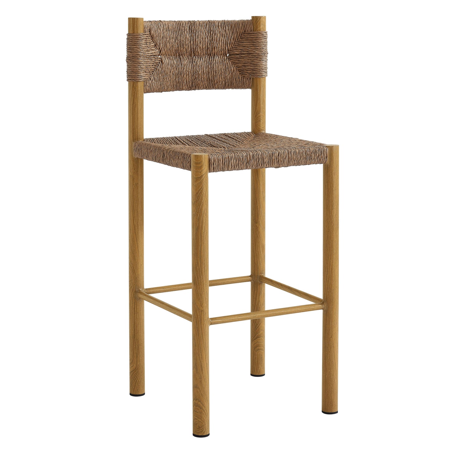 Parkland Outdoor Patio Rattan and Aluminum Counter Stools Set of 2 by Modway | Counter Stools | Modishstore - 22