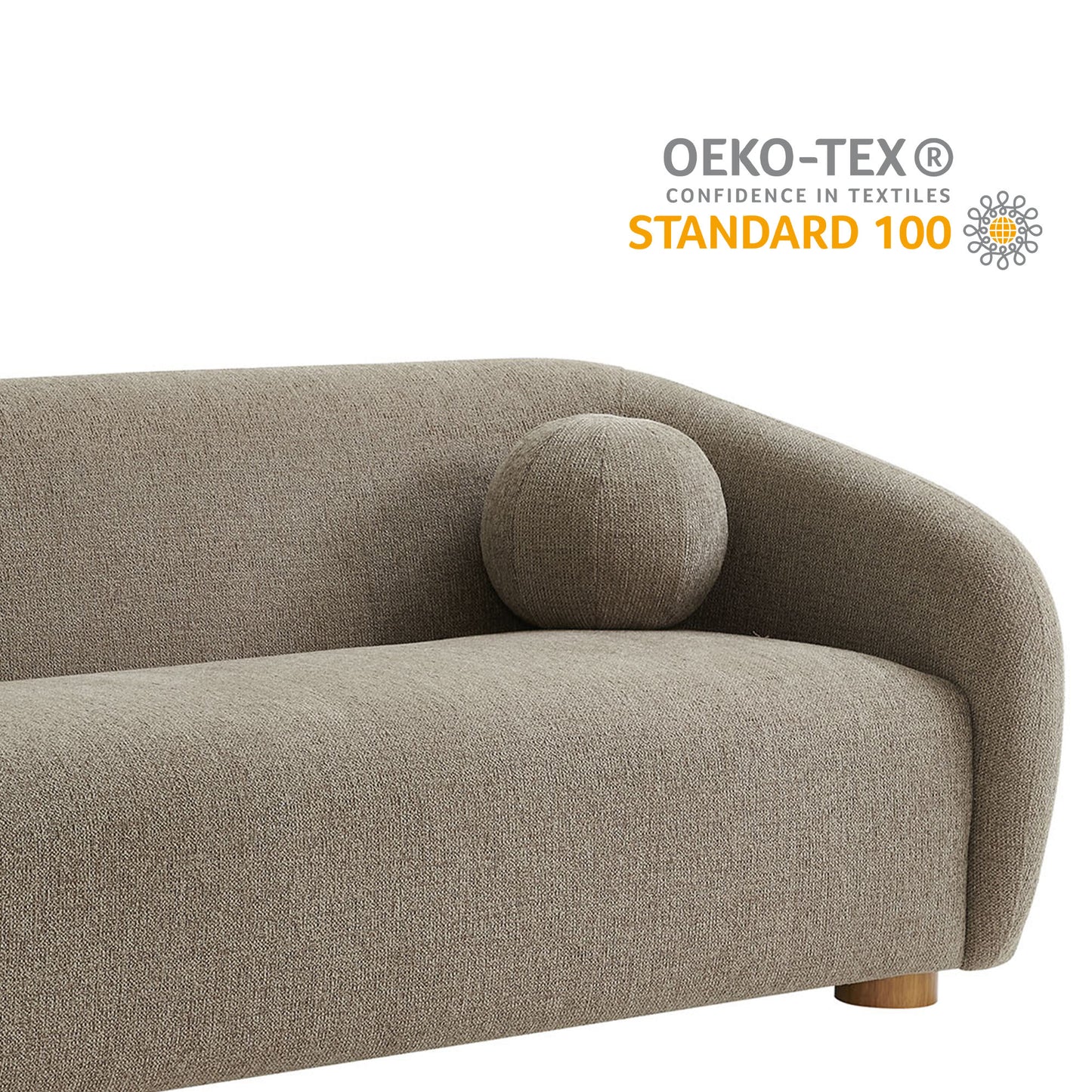 Holland 85" Chenille Fabric Sofa by Modway | Sofas | Modishstore - 30