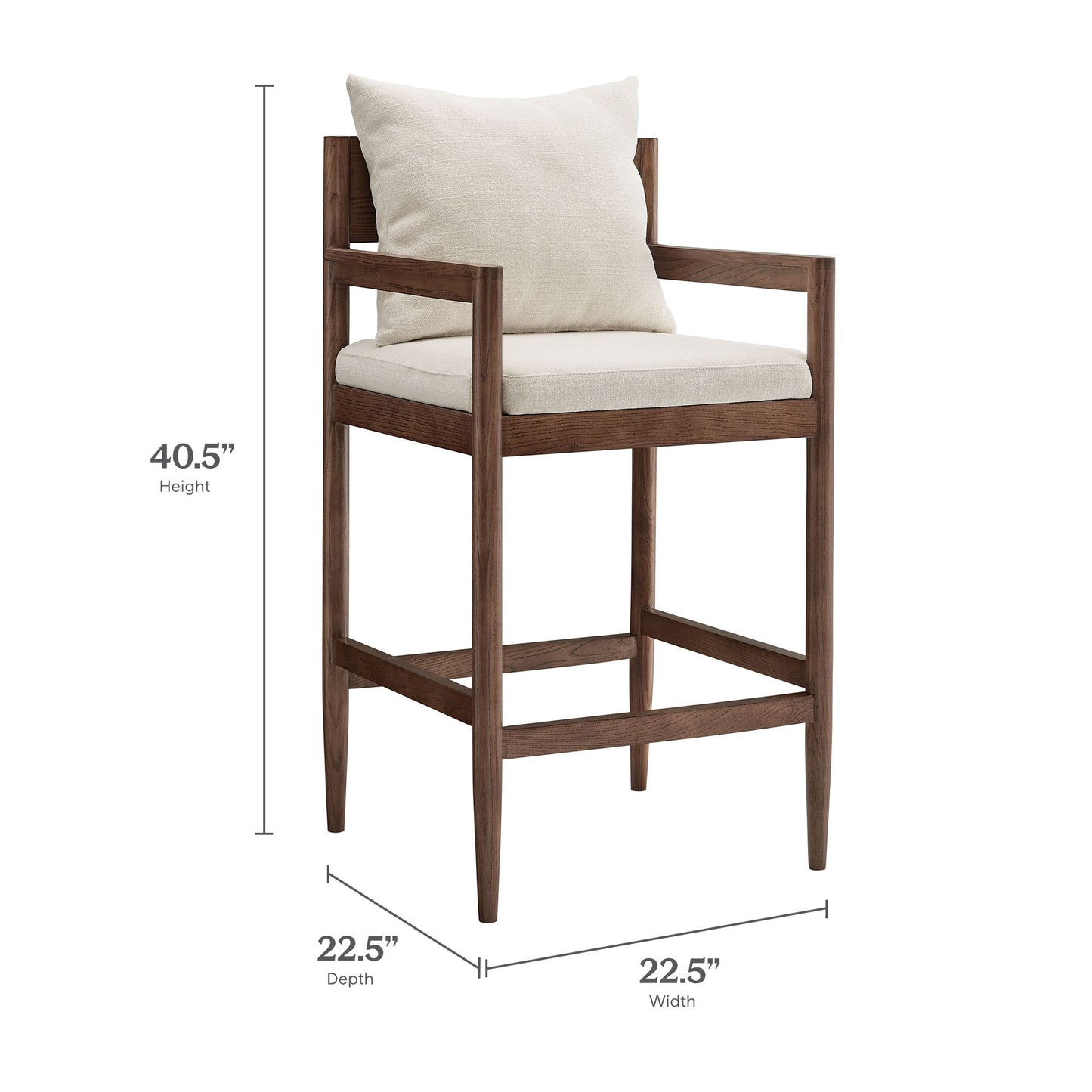 Remington Wood Bar Stool by Modway | Bar Stools | Modishstore - 18