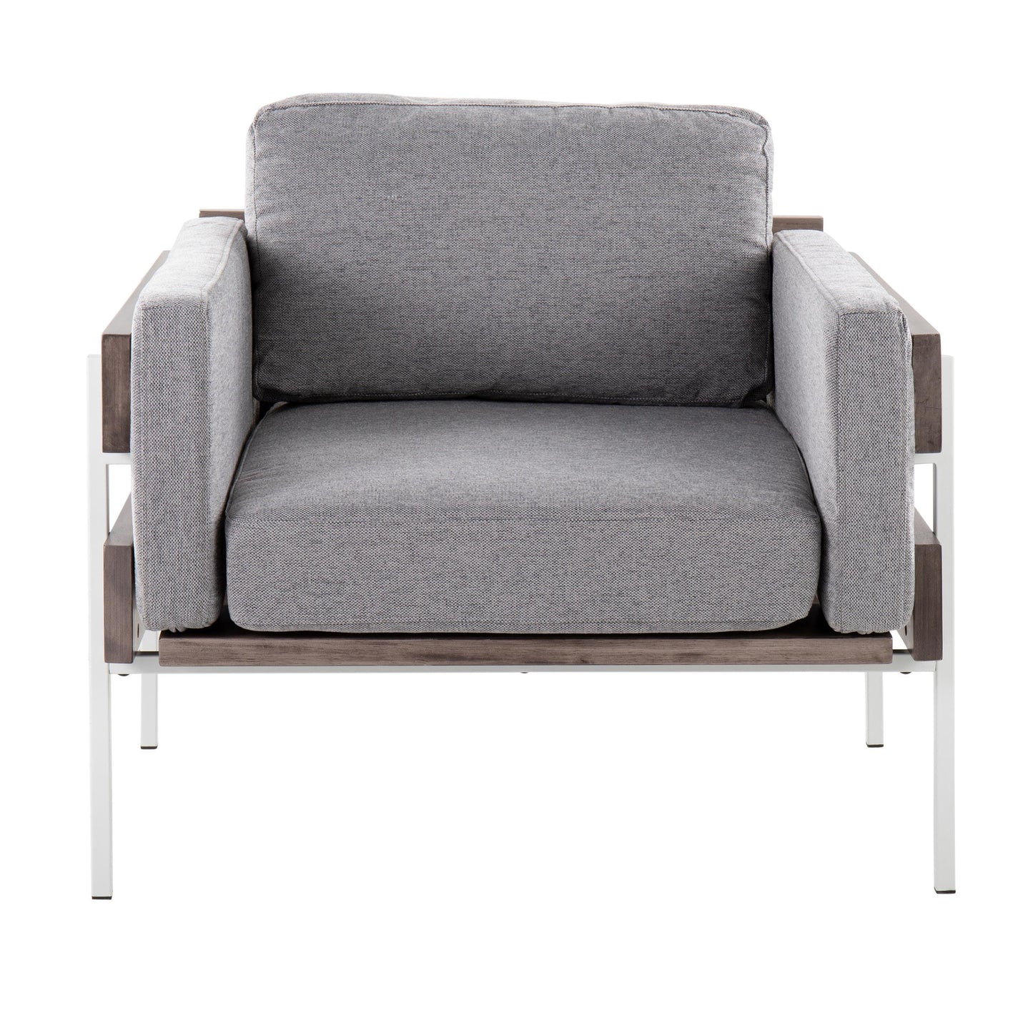 Kari Accent Chair By LumiSource - CHR-KARI2 WGYLGN | Accent Chairs | Modishstore - 12