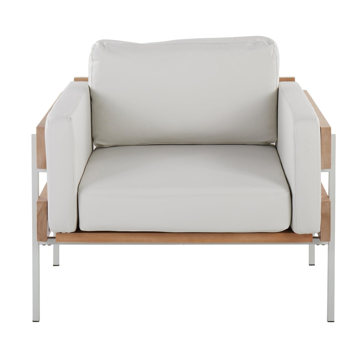 Kari Accent Chair By LumiSource - CHR-KARIPU2 WNACAM | Accent Chairs | Modishstore - 13