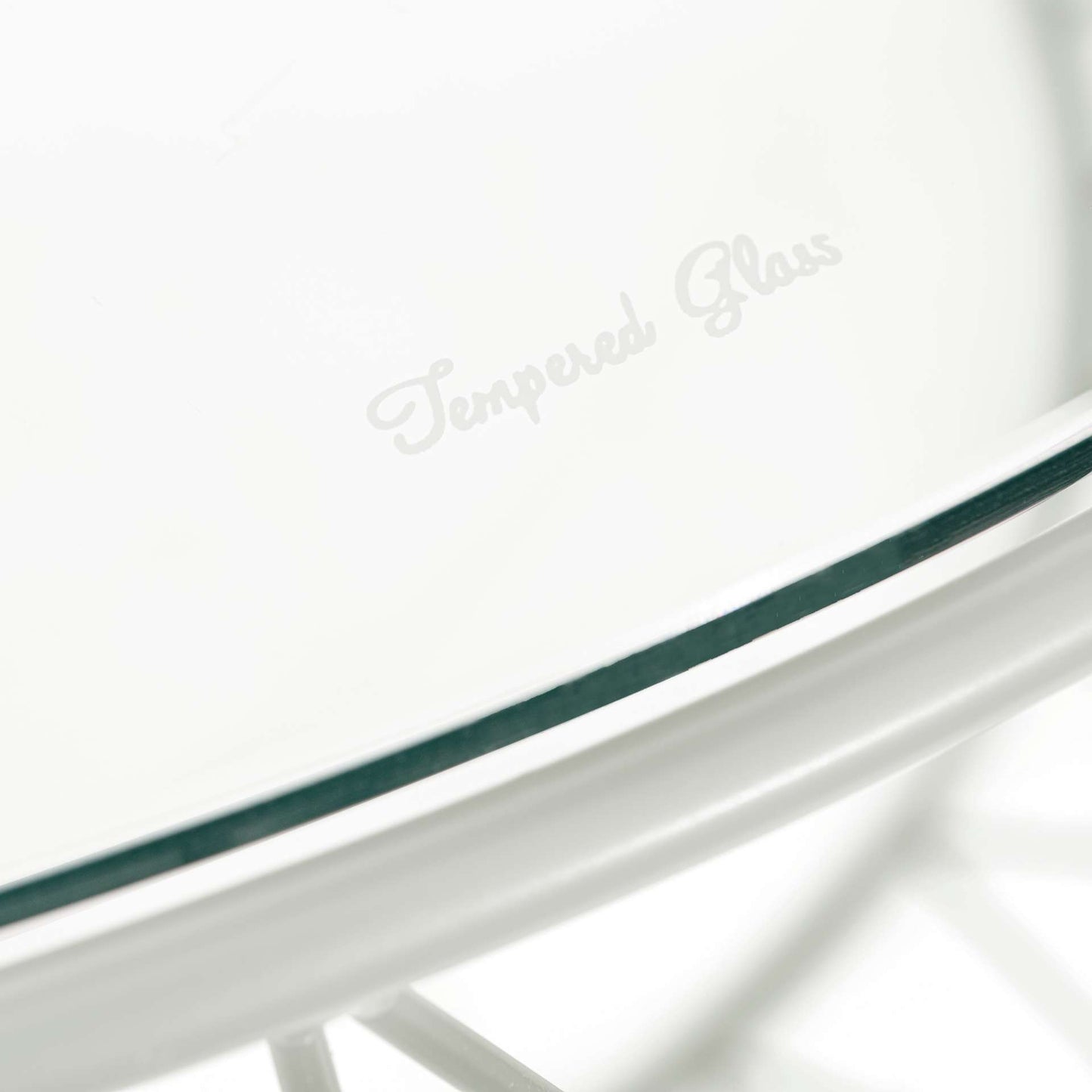 LeisureMod Malibu Modern Round Glass Top Coffee Table With Metal Base | Coffee Tables | Modishstore - 35