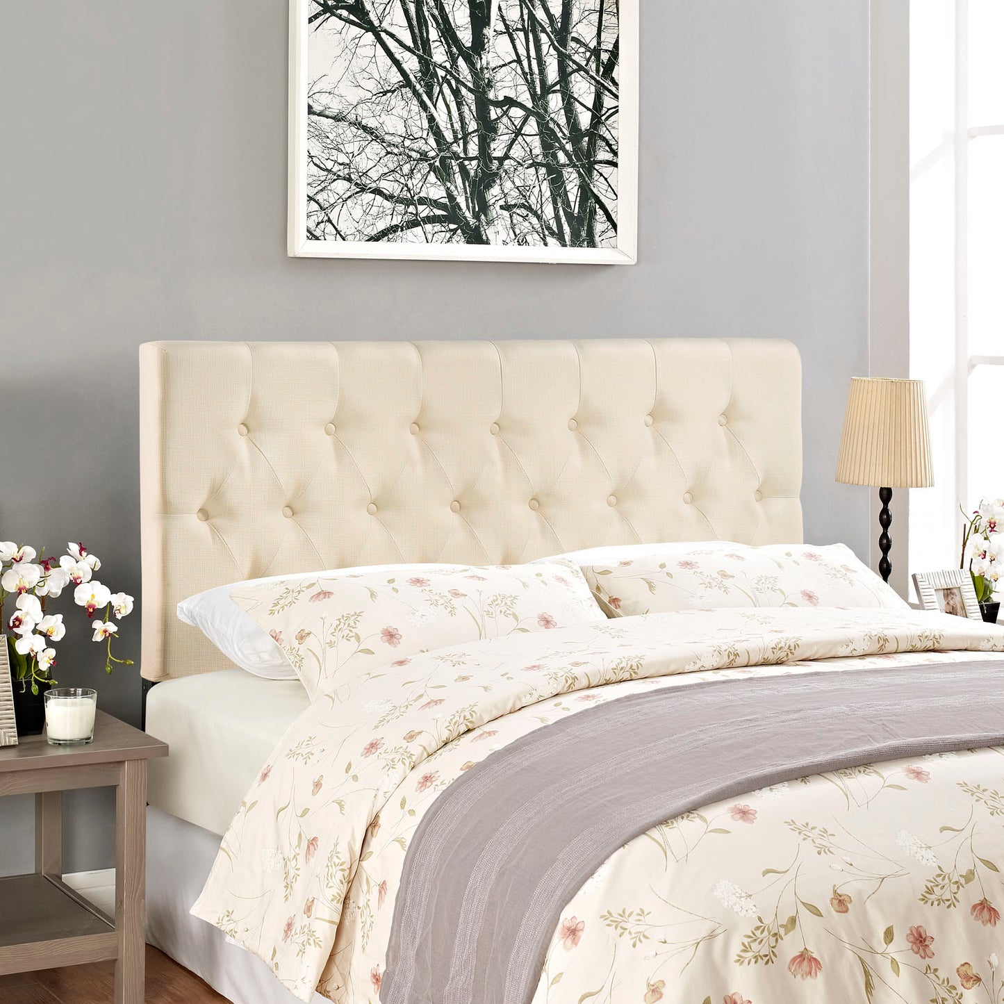 Modway Clique Full Headboard - Sky Gray - MOD-5204 | Headboards | Modishstore - 12