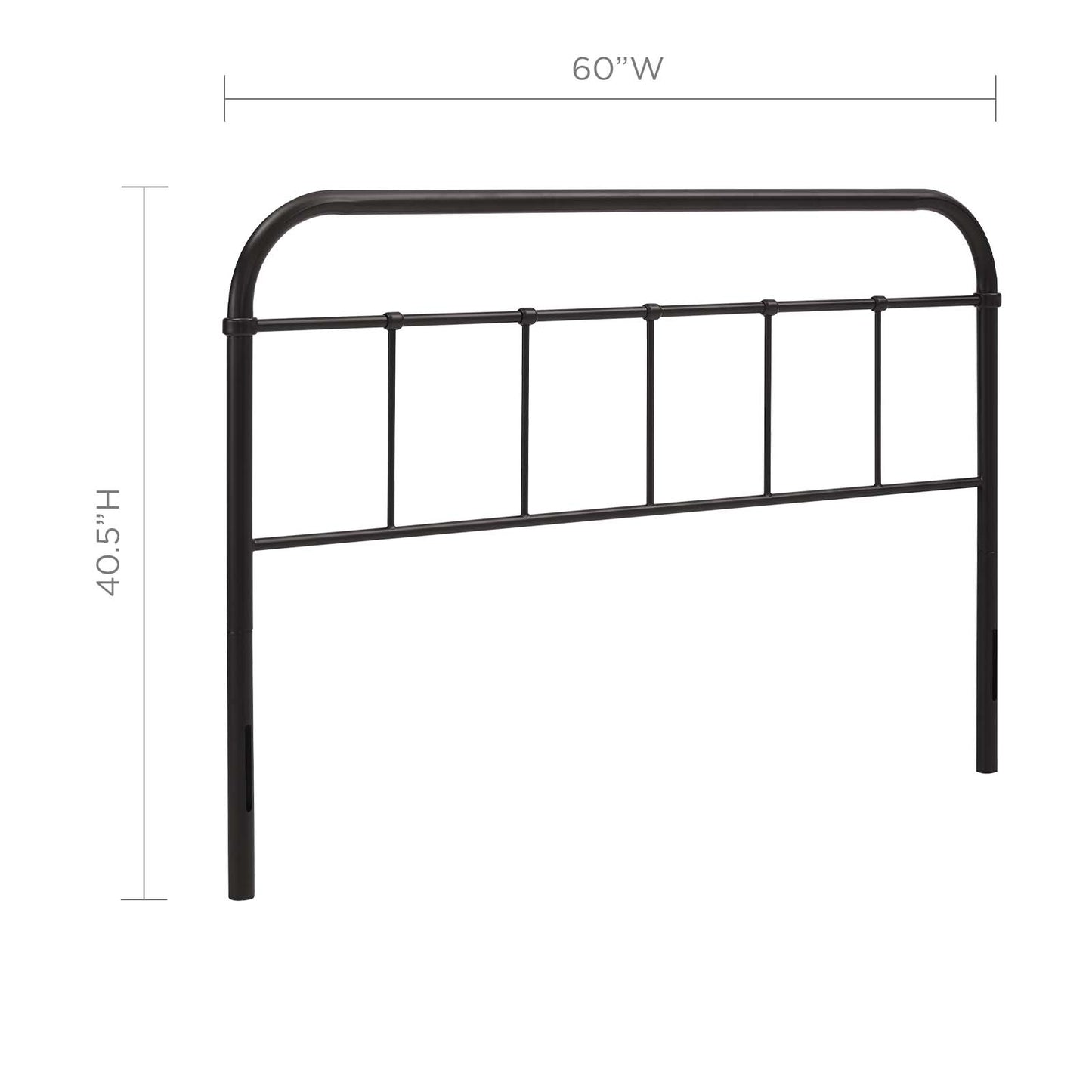 Modway Serena Queen Steel Headboard - MOD-5536 | Headboards | Modishstore - 9