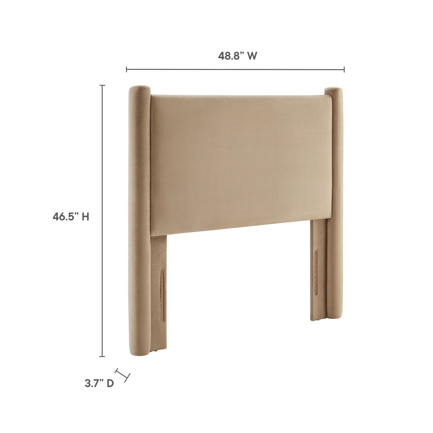 Rael Performance Velvet Twin Headboard by Modway | Headboards | Modishstore - 28