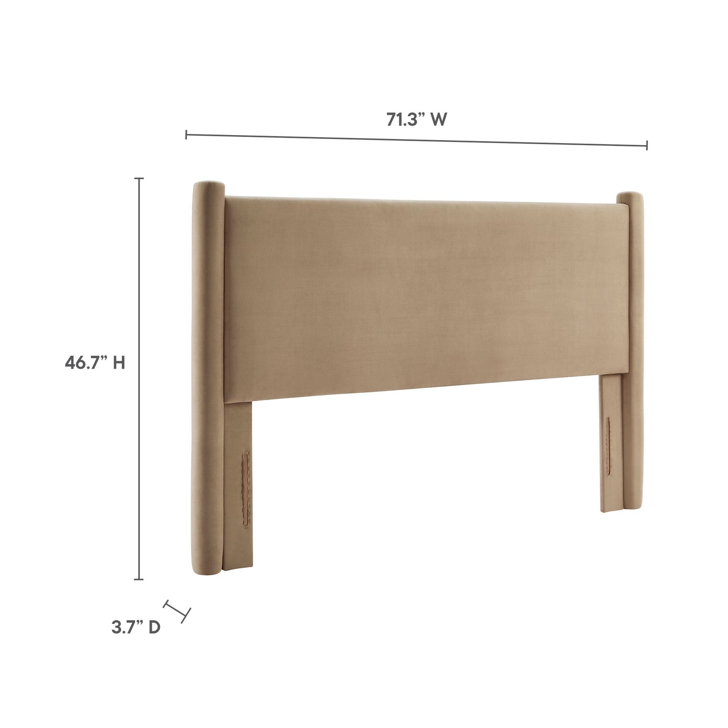 Rael Performance Velvet Queen Headboard by Modway | Headboards | Modishstore - 28