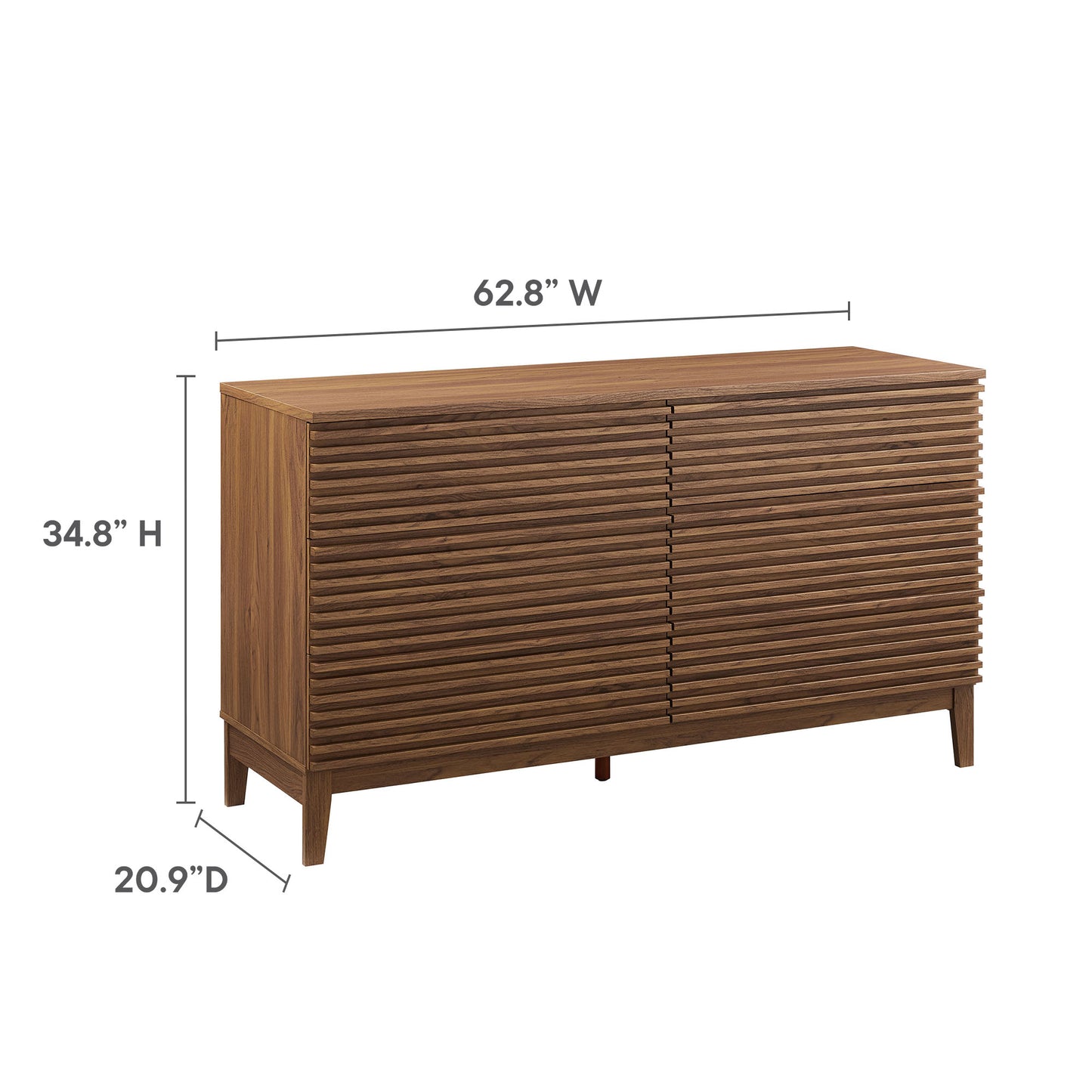 Render 63Ó 6-Drawer Dresser by Modway | Drawers | Modishstore - 9