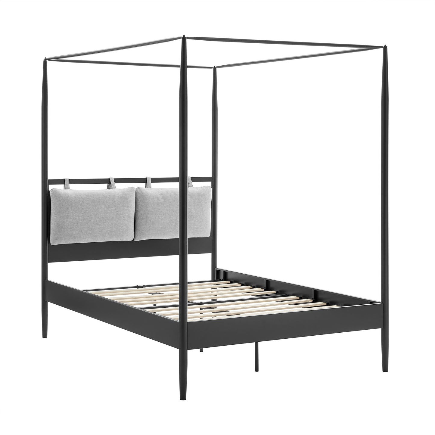 Marlowe 4-Poster Canopy Metal Twin Platform Bed by Modway | Beds | Modishstore - 11