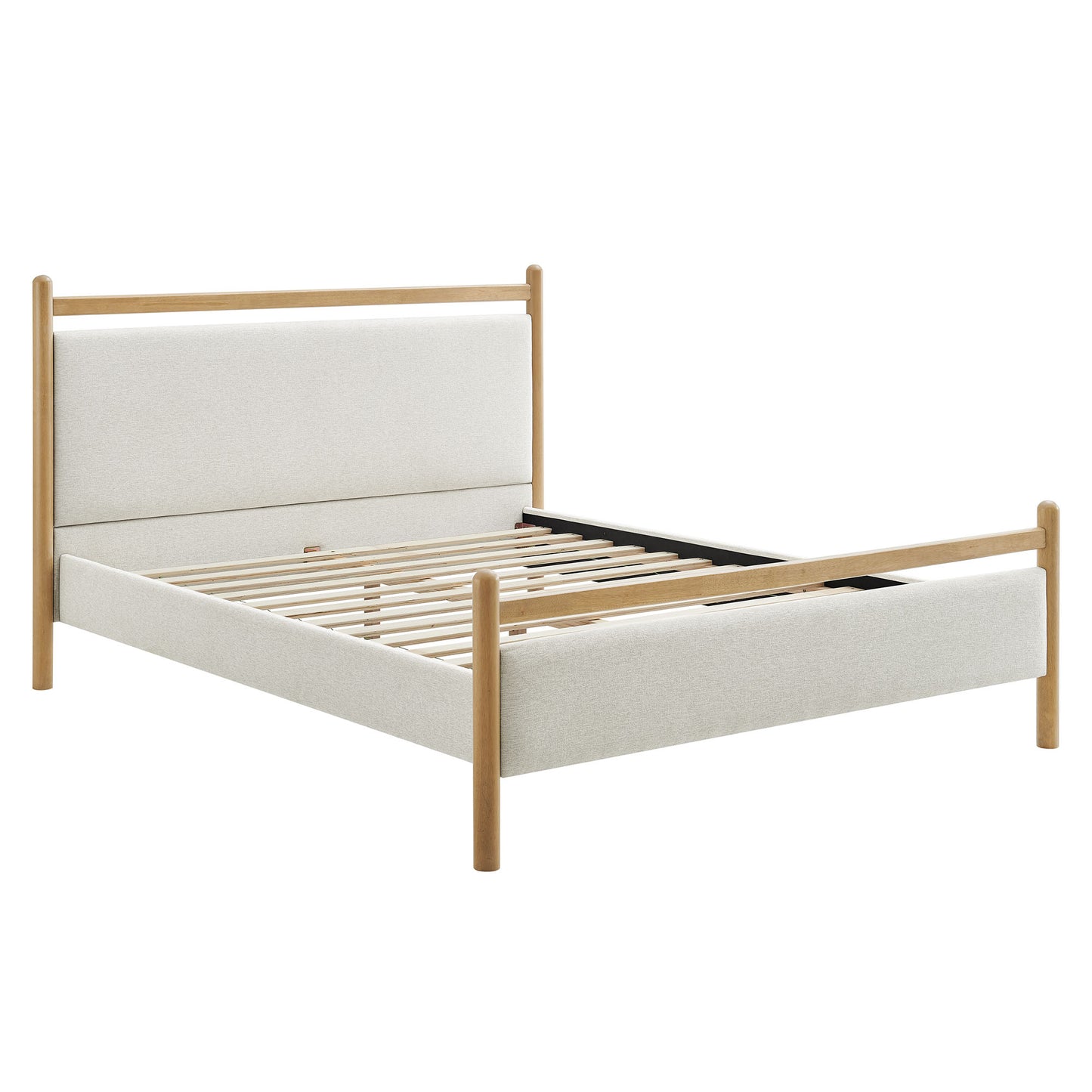 Ginny Twin Size Vegan Leather Platform Bed Frame by Modway