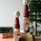 Painted Wood Santas #1 Set Of 2 By Kalalou | Ornaments | Modishstore