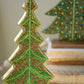Beaded Wood Christmas Trees Set Of 2 By Kalalou | Christmas Trees | Modishstore