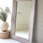 Recycled Wood - Tapper Mirror - Whitewash By Kalalou | Mirrors | Modishstore - 2