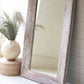 Recycled Wood - Tapper Mirror - Whitewash By Kalalou | Mirrors | Modishstore