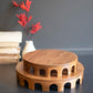 Set Of Two Round Wooden Risers By Kalalou | Planters, Troughs & Cachepots | Modishstore - 3