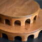 Set Of Two Round Wooden Risers By Kalalou | Planters, Troughs & Cachepots | Modishstore - 4