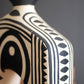 Black And White Paper Mache Vase - Arch By Kalalou | Vases | Modishstore - 2