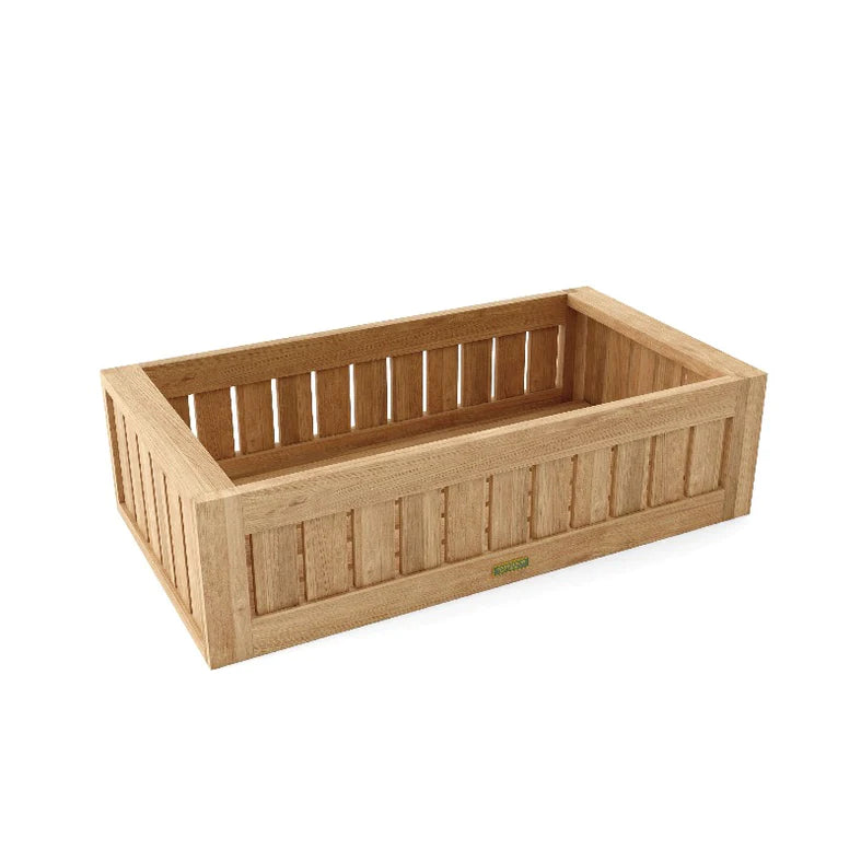 Straight Modular Planter By Anderson Teak | Outdoor Planters, Troughs & Cachepots | Modishstore - 2