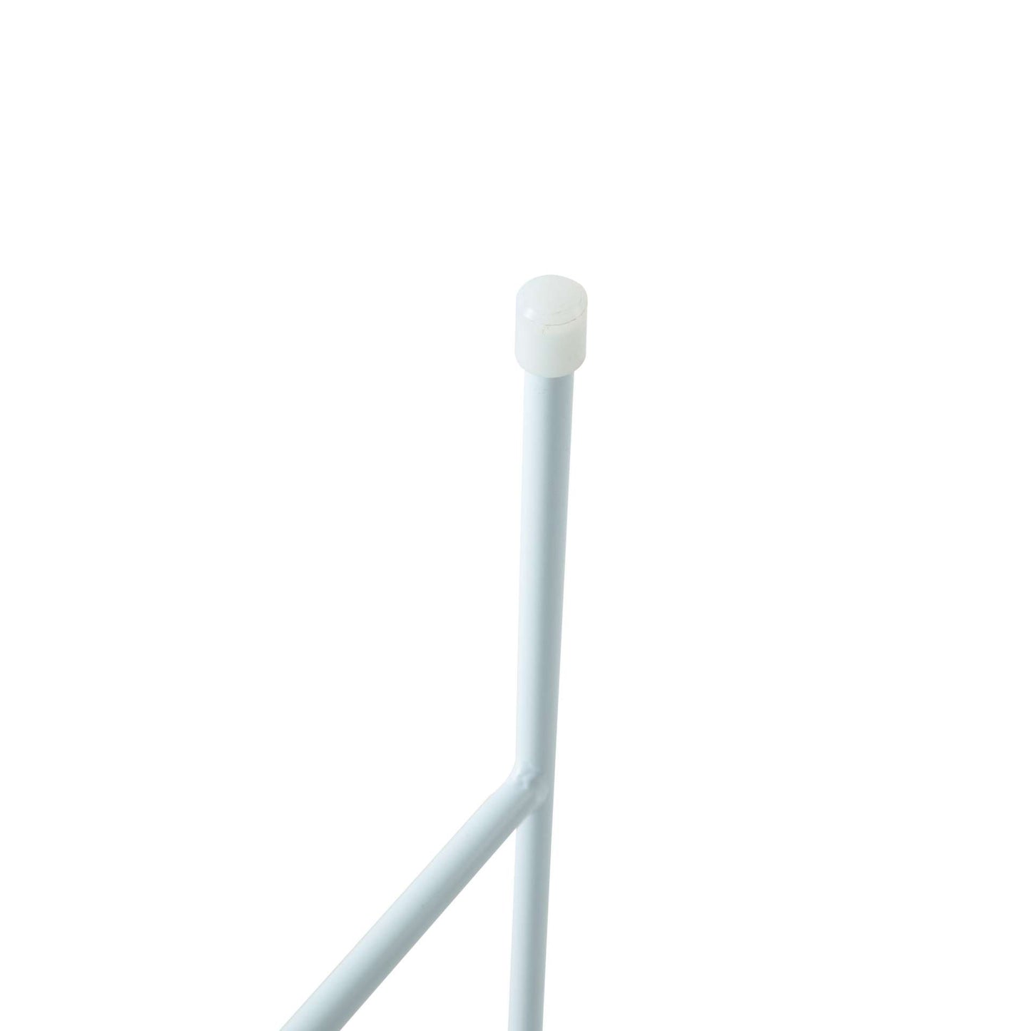 LeisureMod Rossmore Mid Century Modern Round Side Table With White Steel Frame | Side Tables | Modishstore - 30