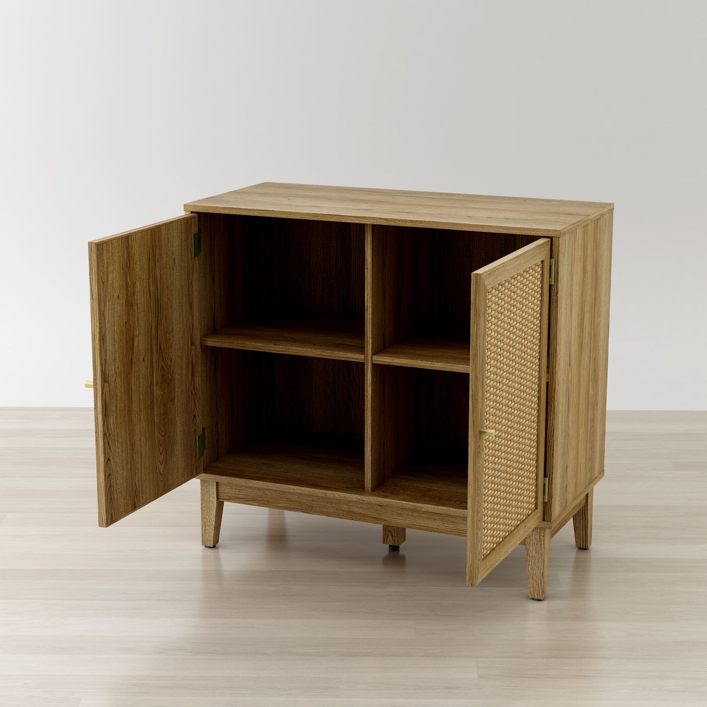 Bodrum 31" Tall - 2 Door Accent Cabinet By Anderson Teak | Cabinets | Modishstore - 3