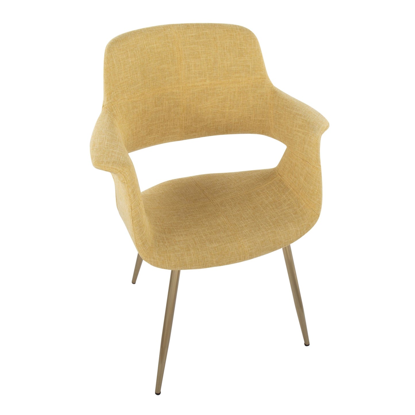 Vintage Flair Chair - Set of 2 Cream By LumiSource | Dining Chairs | Modishstore - 22