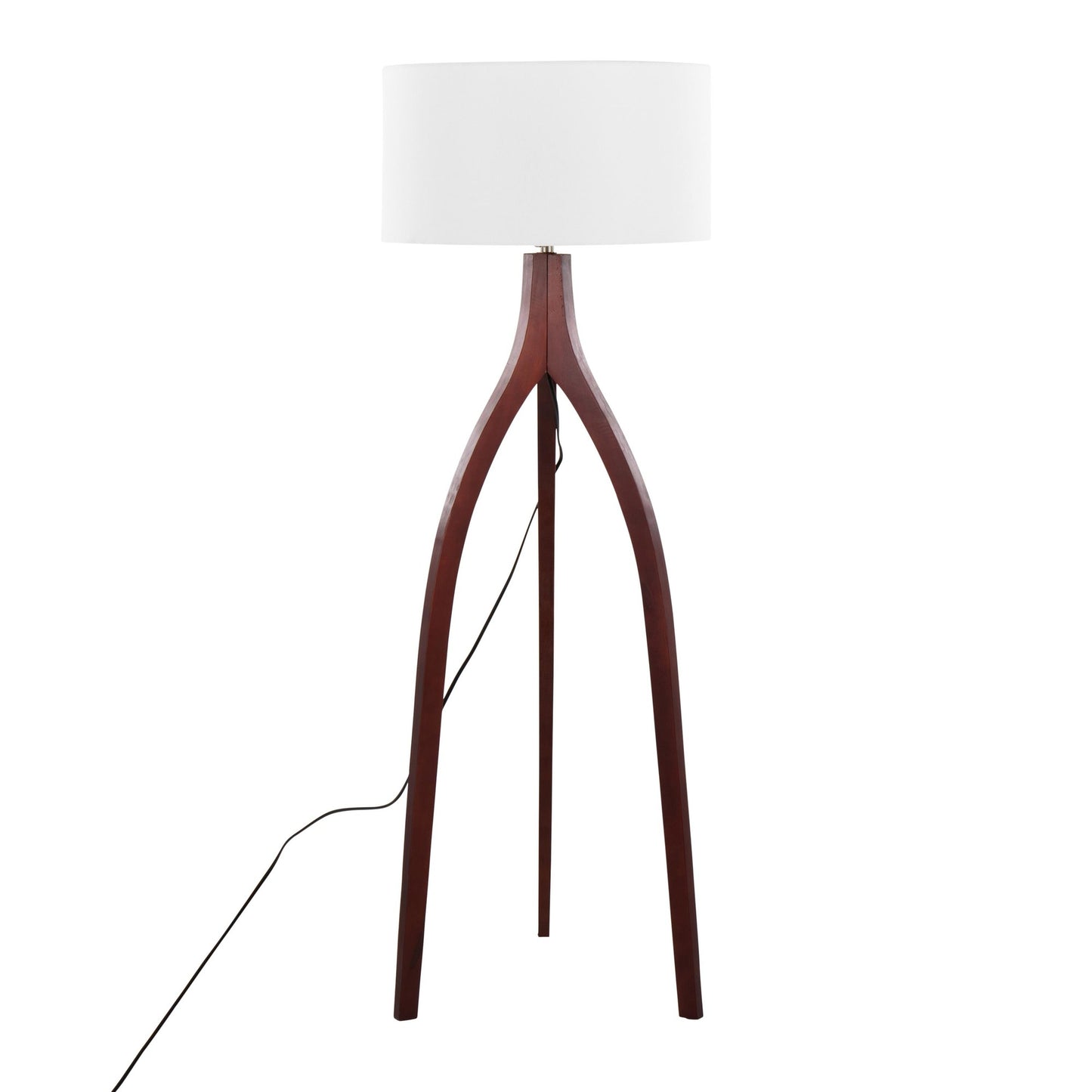 Wishbone Floor Lamp By LumiSource - LFL-WSHBNFL2 BKW | Floor Lamps | Modishstore - 15