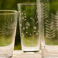 Roost Etched Botanical Glassware
