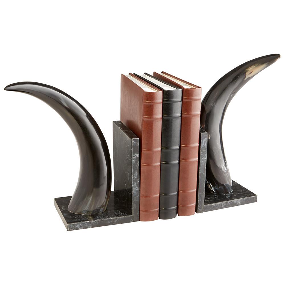 Cyan Design Horn Rimmed Bookends