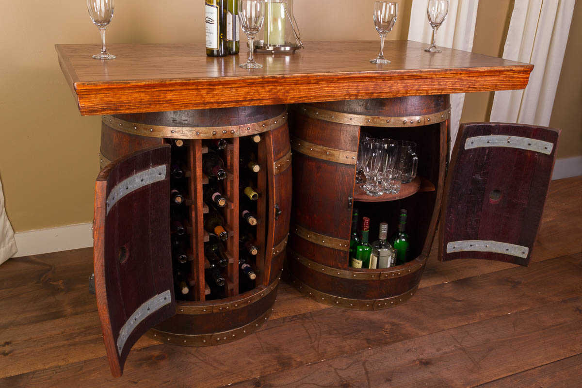 Napa East Wine Barrel Bar/Island Set