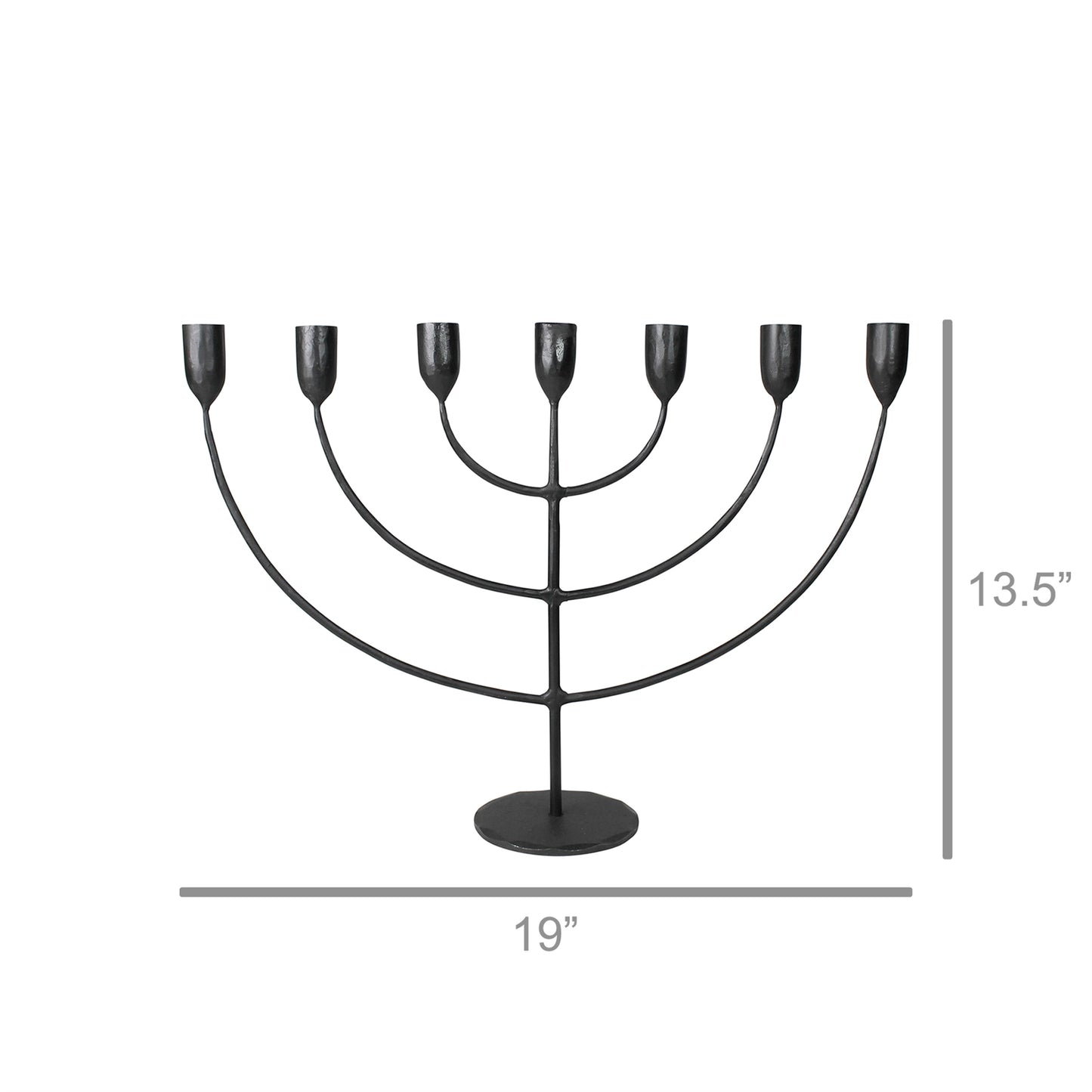 Menorah, Iron-3