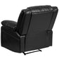 Harmony Series Black Leathersoft Recliner By Flash Furniture | Chairs & Recliners | Modishstore - 3