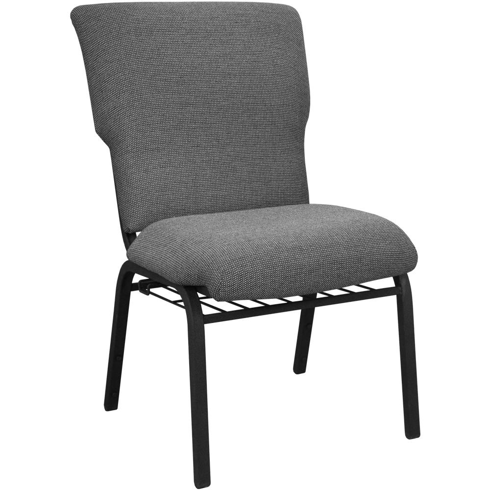 Advantage Black Marble Discount Church Chair - 21 In. Wide By Flash Furniture | Side Chairs | Modishstore - 1