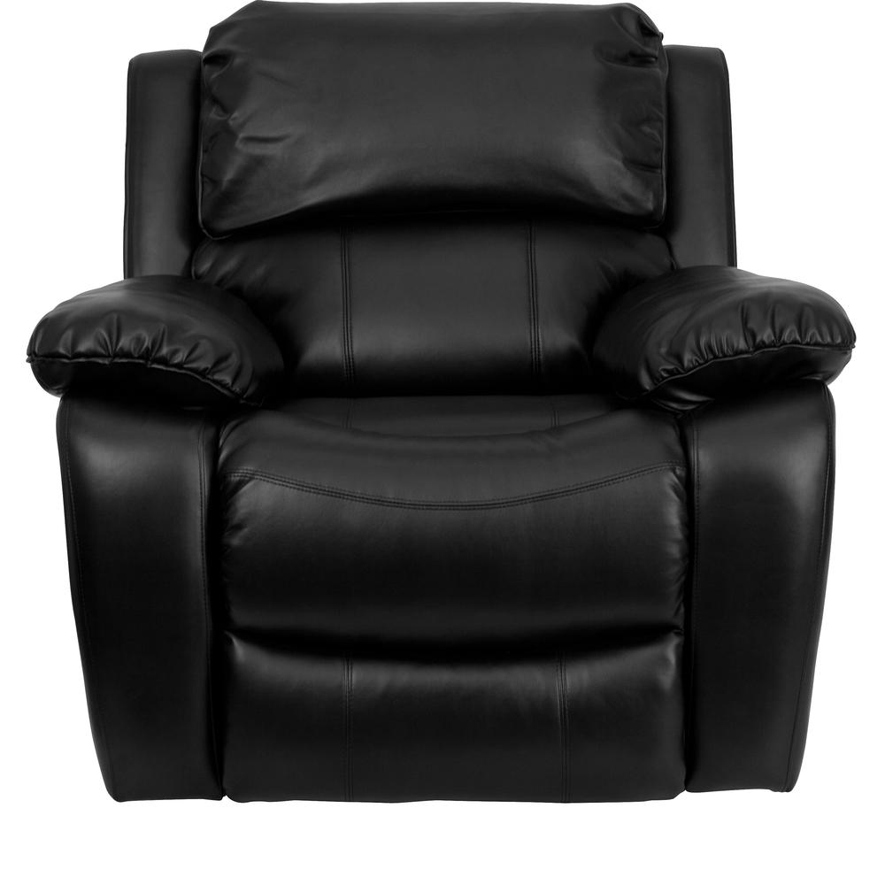 Black Leathersoft Rocker Recliner By Flash Furniture | Recliners | Modishstore - 4