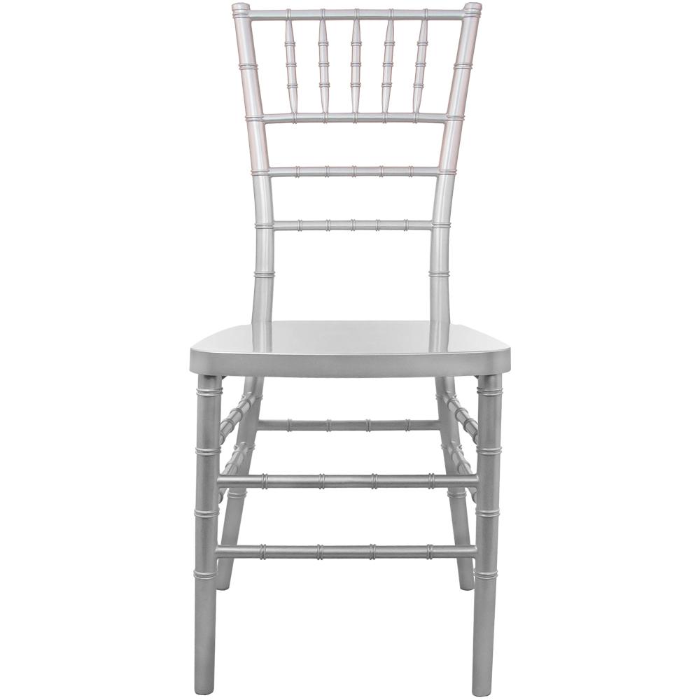 Advantage Silver Resin Chiavari Chair By Flash Furniture | Side Chairs | Modishstore - 4