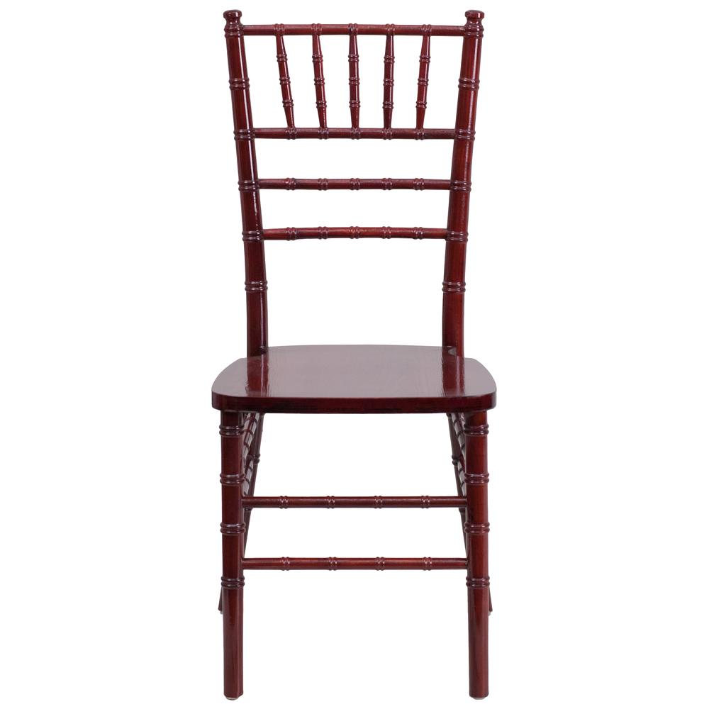 Hercules Series Mahogany Wood Chiavari Chair By Flash Furniture | Dining Chairs | Modishstore - 4