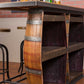 Napa East Double Wine Barrel Bar