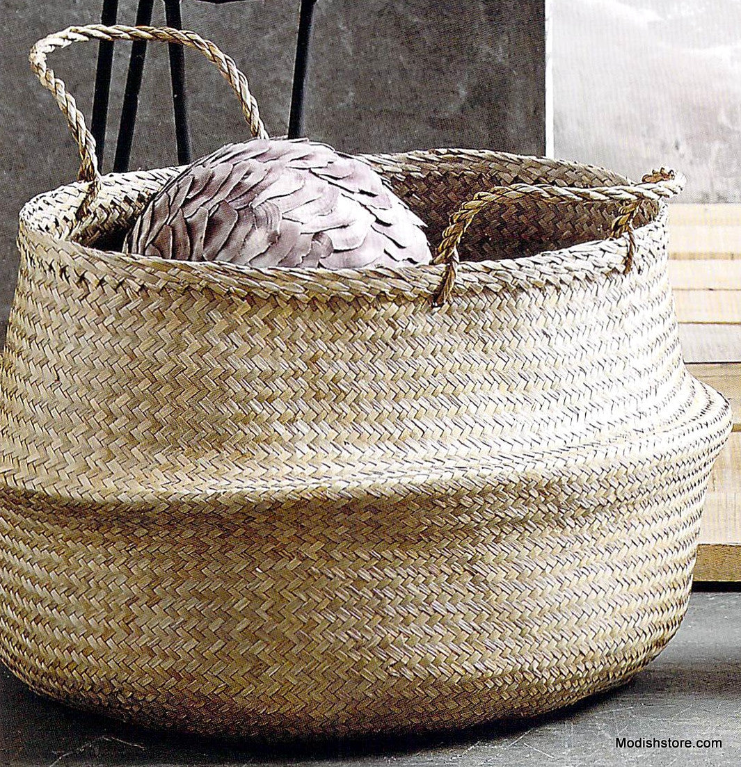Roost Seagrass Convertible Baskets - Set/3